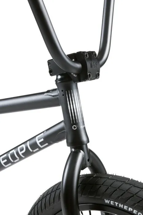 Велосипед WeThePeople BMX CRYSIS 20.5″ TT Matt black (01001120)