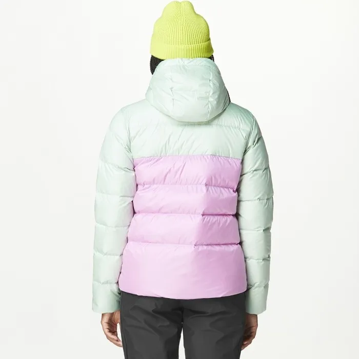 Picture Organic пуховая куртка Hi Puff Down W 2025 silt green-orchid-blurry water print L