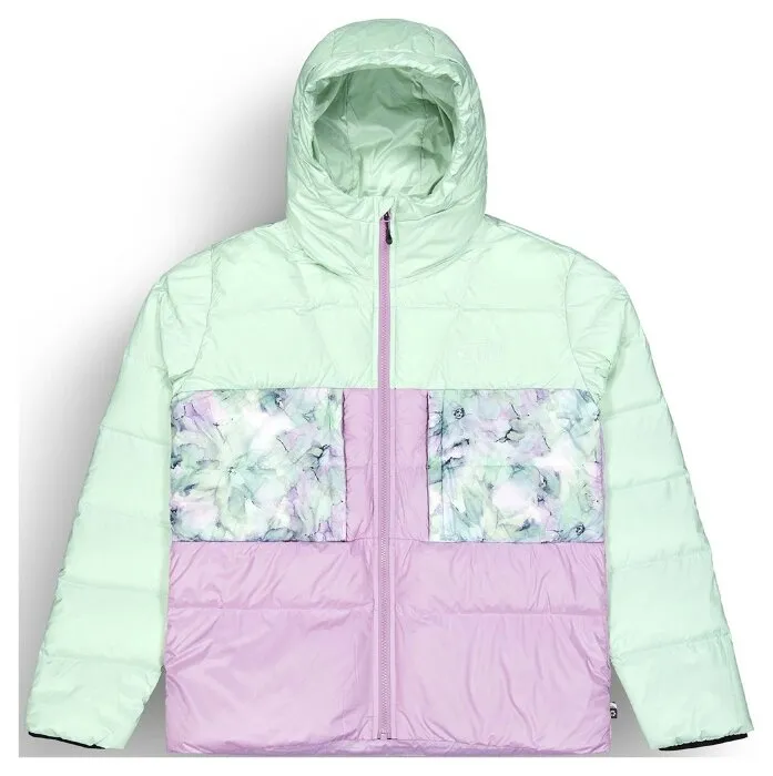 Picture Organic пуховая куртка Hi Puff Down W 2025 silt green-orchid-blurry water print L