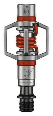 Педалі для велосипеда Crankbrothers EGGBEATER 3 9/16" Silver/red (15319)