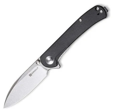 Нож складной карманный Sencut Scepter, (7.5 см) 9Cr18MoV/G10 черный