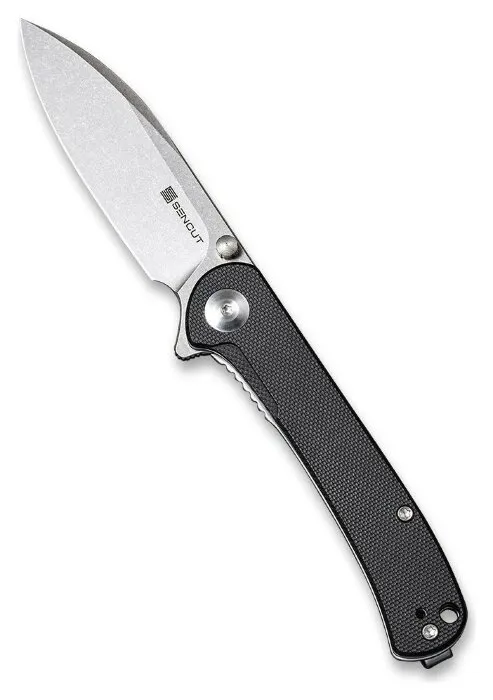Нож складной карманный Sencut Scepter, (7.5 см) 9Cr18MoV/G10 черный