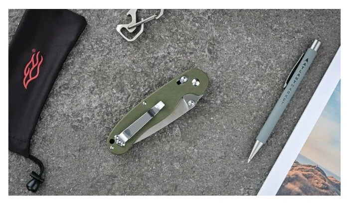 Нож складной Ganzo G727M зеленый