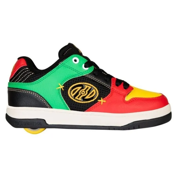 Роликові кросівки Heelys Cosmical HE101313 Red Black Green Yellow