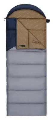 Спальник з капюшоном Naturehike Sunny Day PL02 U250 CNK2550WS028, (8,5°C), лівий, блакитно-синій