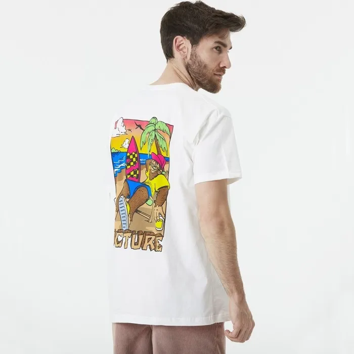Picture Organic футболка Squatchy white L