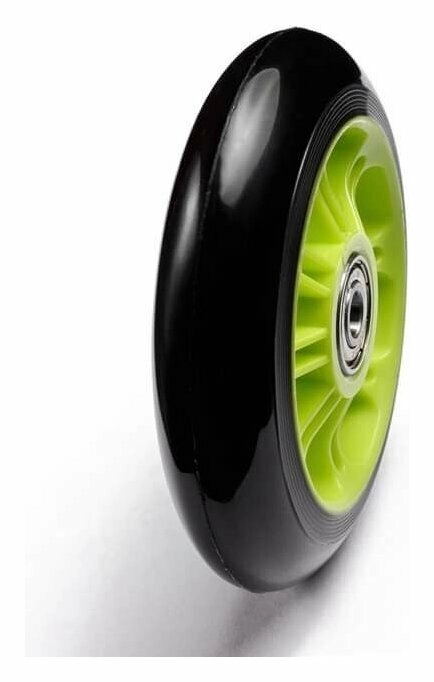 Колесо для трюкового самокату FreeRider PU-Core 100мм x 24мм Green