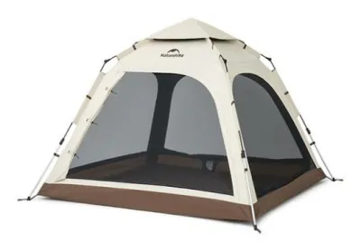 Намет тримісний автоматичний Naturehike Ango CNK2550WS010, L, коричневий