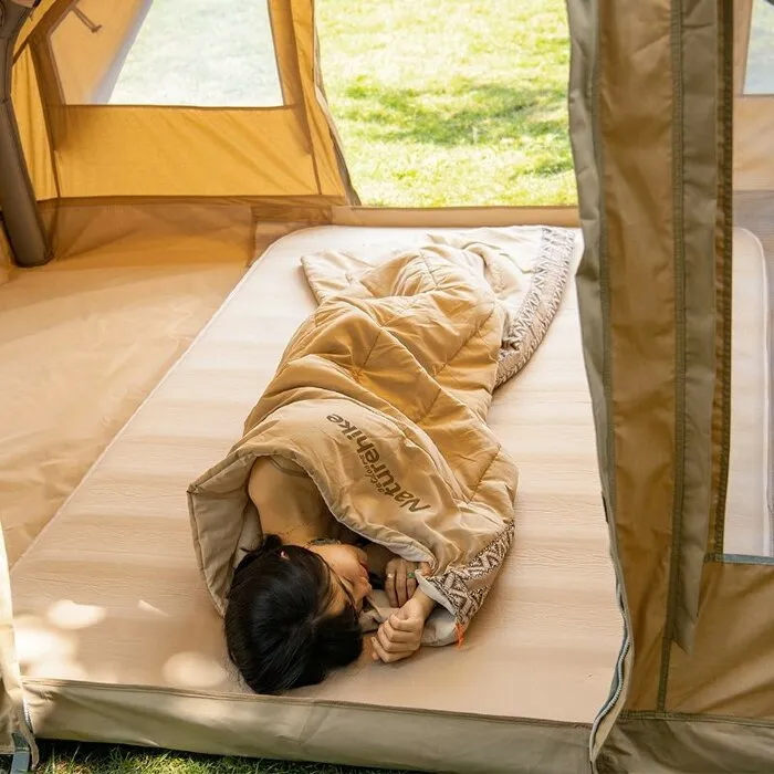 Спальный мешок Naturehike L150 NH20MSD05 левый, (13°C), бежевый