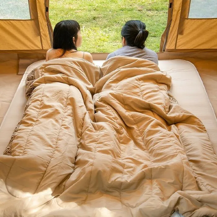 Спальный мешок Naturehike L150 NH20MSD05 левый, (13°C), бежевый
