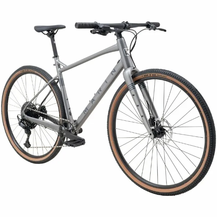 Велосипед 28" Marin DSX 1 рама - XL 2024 Gloss Black Chrome/Charcoal