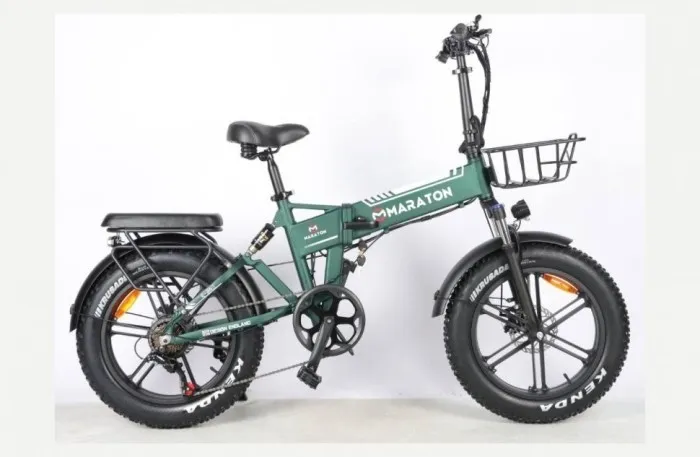 Електровелосипед Maraton Trigo green (Green), укр, укр