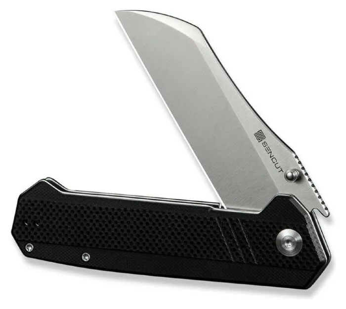 Нож складной туристический Sencut Draxor, (9.4 см) 9Cr18MoV/G10 черный