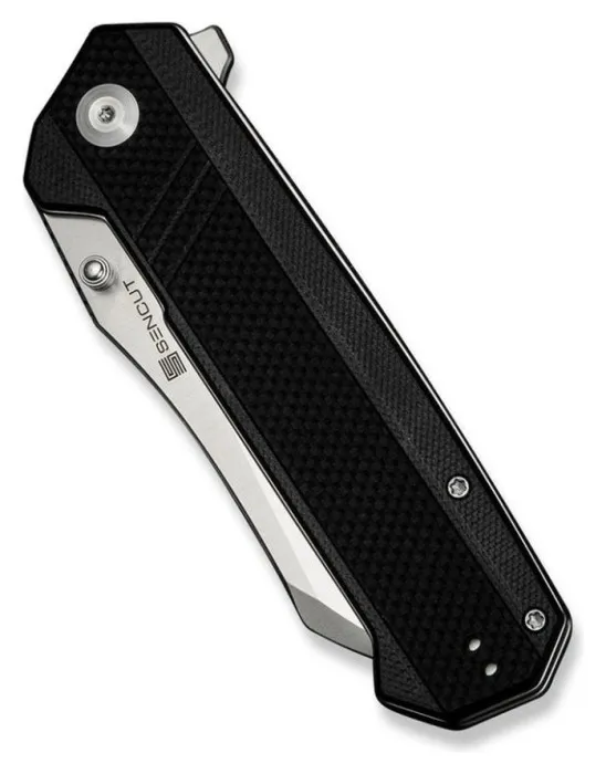 Нож складной туристический Sencut Draxor, (9.4 см) 9Cr18MoV/G10 черный